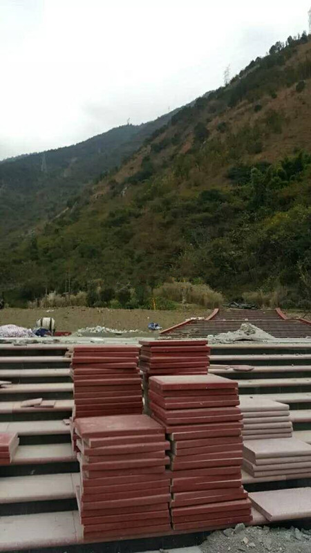 石棉县广场台阶应用案例