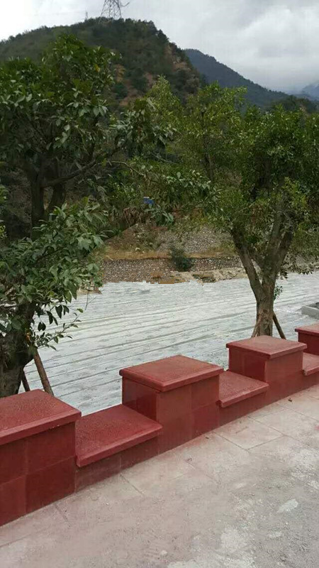 石棉县广场栏杆石材应用案例