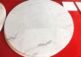 广西白圆桌面家具工艺定制销售
