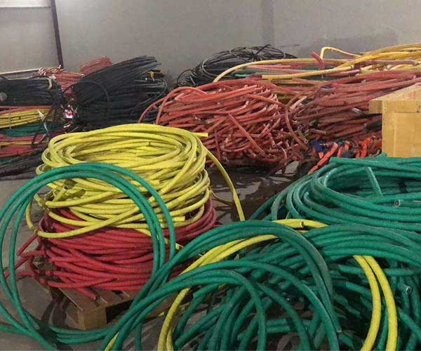 杭州地区派车回收工业废电缆1