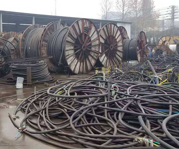 杭州地区派车回收工业废电缆3
