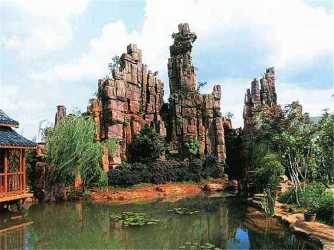 假山石造景