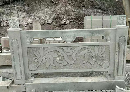 桥栏板河道栏杆雕花栏板大量现货